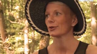 AMATEUREURO - Mature Hottie Mia Wallace Loves Outside Anal Sex