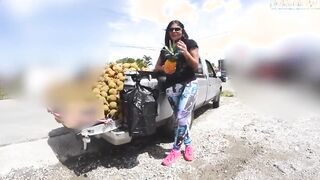 CARNEDELMERCADO - (Vick Valencia, Charles Gomez) - Gigantic Fake Jugs Latina Thot