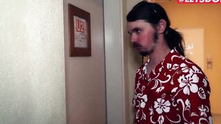 HORNYHOSTEL - Long Booty Slut Daphne Klyde Cheats On Her Boyfriend - LETSDOEIT