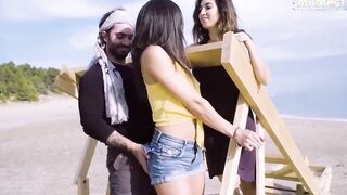 MAMACITAZ - (Frida Sante, Cassie Del Isla, Miguel Zayas) - Naughty Hottie Surprises Her Bf With Her BFF At The