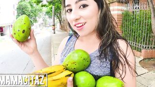 CARNEDELMERCADO - goddess Ass Latina Francis Restrepo Is Ready To Get Her Pussy Drilled Hard