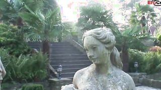 small tits dark hair cougar get anal double penetration
