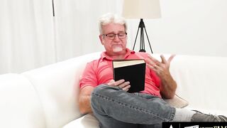 My Cuckold Stepdaddy Loves To Watch Bimbo two