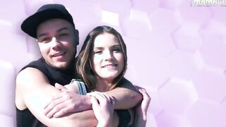 MAMACITAZ - Russian 18 Wild Outdoor Sex With Her Boyfriend
