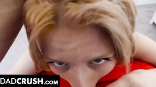 Dad Crush - Freaky Stepdad Pounds His Stepsons babe Lover And Cums In Her Tight Pussy