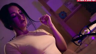 HORNYHOSTEL - beauty Dark Hair Zuzu Sweet Needs A big black cock Into Her Tight Pussy - LETSDOEIT
