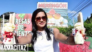 CARNE DEL MERCADO - Latina beauty Plays With Stranger's Cock
