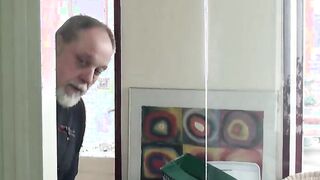GERMAN SUGAR DADDY FUCKS SUGARBABE ANAL INTO OFFICE WITH PRANK