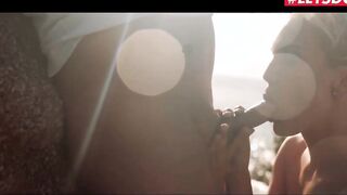 DOEPROJECTS - Cecilia Scott Give The Best Oral Sex Ever At The Beach - LETSDOEIT