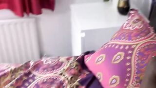 Long tit old lady getting railed by long african penis