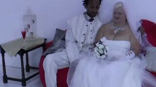 Huge Titties grandmother getting eaten out