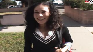 19 Yo with curly hair and small breasts pick up at