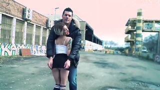 MAMACITAZ - (Mey Madness, Ramon Nomar) - Small Titted Goth Thot Hard Public Banged With Muscular Bf