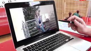 VIP SEX VAULT - Good Petite teenie Year Older Lady Bug Has Sex On Casting Couch With Sicilia And David Perry