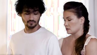 ADULT TIME - Stepmommy Silvia Saige Teaches Pure Stepson How To Plowed His Mistress