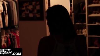 Family Grind - Sexual hot Caught Misbehaving By Her two Long Stepbrothers And Discipline Her
