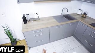 StayHomeMilf - Flawless Hottie With Huge Natural Boobies