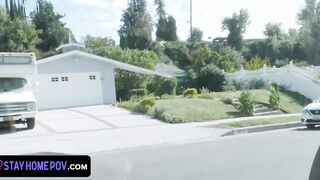 StayHomePOV - Hot Vixen Makes A Sexual Deal With Her Landlord To Live Rent Free - Full Scene