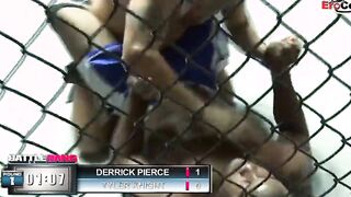 Blonde thot with natural hooters fucks into a boxing ring