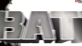 Fat ebony thot with long boobies fucks with the bbc