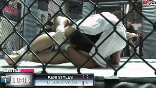 Slim black Hot with small hooters fucks into the boxing