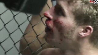 Slim black Hot with small hooters fucks into the boxing