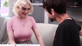 Sensual America - Long Tit rich Women Gracie Gates hooks up with bad boy while parents are out