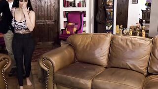 cougar Offers Up Her Long Boobs To Make Things Better