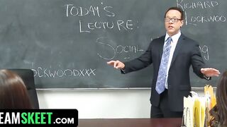 Teacher Obsessed With one Of His Virgin Students Thot two