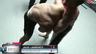 Petite blonde 18 yo with small tits fucks into a boxing