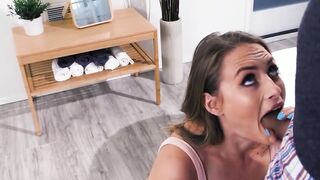 ADULT TIME - Kyler Quinn Begs Her Stepdaddy To Take Her Anal Virginity