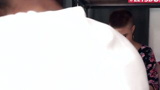 TURNED ON HOSTEL - Huge Tit 19 Year Older Is Into Need Of A