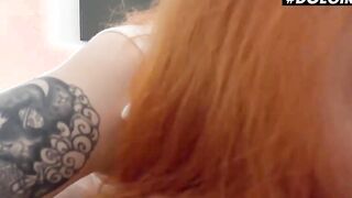 DOEGIRLS - (Kate Utopia) - Redhead Thot POV Oral Sex And Boned! From Behind