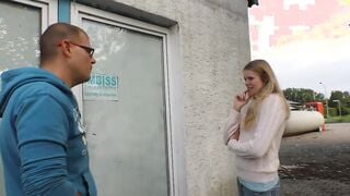 AMATEUREURO - German Lady Picked Up And Screwed By Lucky