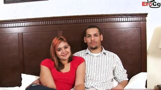 REAL BRITISH COUPLES AT FIRST AMATEUR PORN CASTING