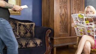 Stacked MILF Getting Fuck By her Stepson After He Read Her A Tasty Poem