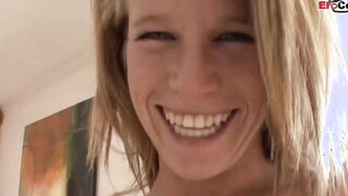 Petite blonde Eighteen with small jugs want interracial sex with the BBC