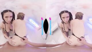 Real Pornstars VR - Jasmine Wilde and Octavia Red have a 1 of a kind 3 way all cooked up for you!!!