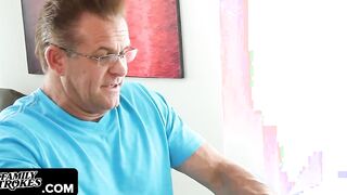Stepdad Catches Step Daughter Twerking Her Phat Booty