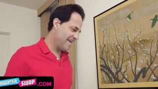 Beauty Dads Trade Cute 19 Year Older Stepdaughters pt. 2