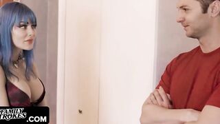 Family Grind - Sexual Step Siblings Pause From Studying For Some Sneaky And Passionate Pounding