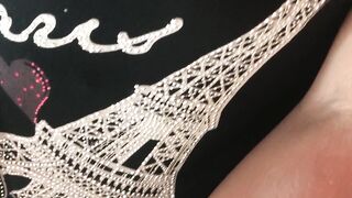 Sucking bubbles out my juicy cunt & Pee inside your mouth.