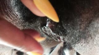 Sucking bubbles out my juicy cunt & Pee inside your mouth.