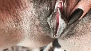 Sucking bubbles out my juicy cunt & Pee inside your mouth.