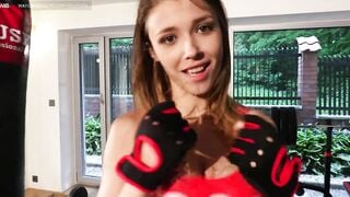 Sweating And Masturbating Into A Gym