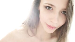 Mila Azul Babe Into Red Strip Showing Off