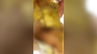 Caught Cumming inside A Field