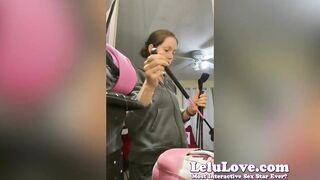 Amateur pornstar reveals behind the scenes eating & dancing & strap-on JOI cock rates asshole spreads & lots more - Lelu Love
