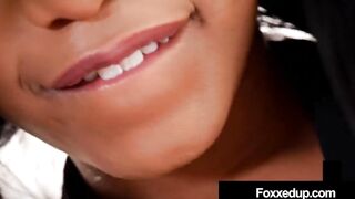Young Bombshell Jenna Foxx Satisfies Her Unshaved Muff While Into sexy Underwear!