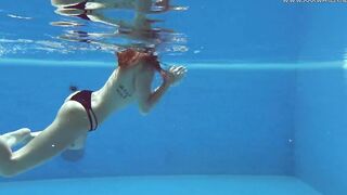 Tiffany Tatum beautiful beauty pool action